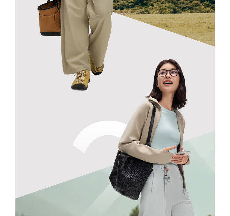 Beneunder Woven Straight-Leg Pants for Women 25 Autumn Winter New Mid-Warm Fleece Lined Windproof Water-Repellent Sports Casual Pants WB146 19