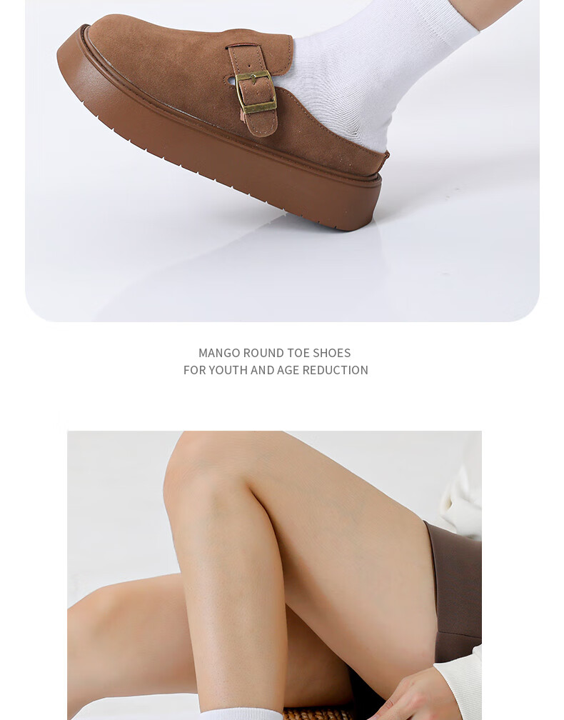 FOOTOPPO Women's Birkenstock Style Thick Sole Summer Open Toe Platform Slip-On Sandals Casual Summer Shoes 16