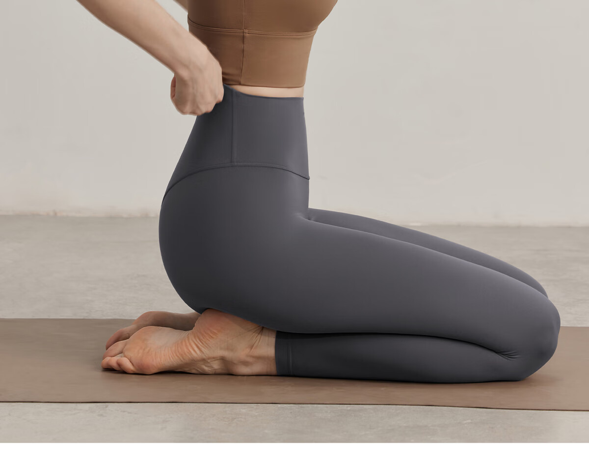 Gigt Yoga Pants for Women, High-Waisted Slimming Sports Leggings, Daily Running Shark Pants, Bare-Feel Fitness Pants 25