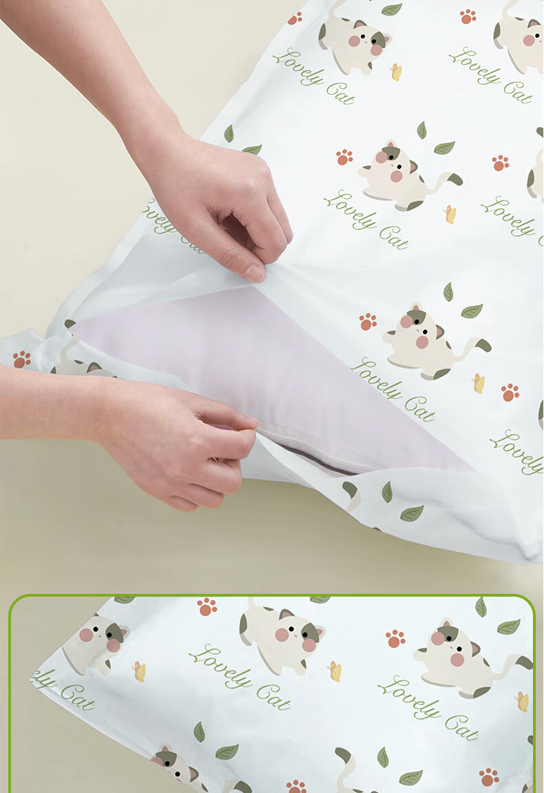 Qihaiqiu Disposable Pillowcases Thickened Anti-Dirt Travel Train Sleeper Portable Large Pillow Covers Hotel Bedding 4 Pieces 4