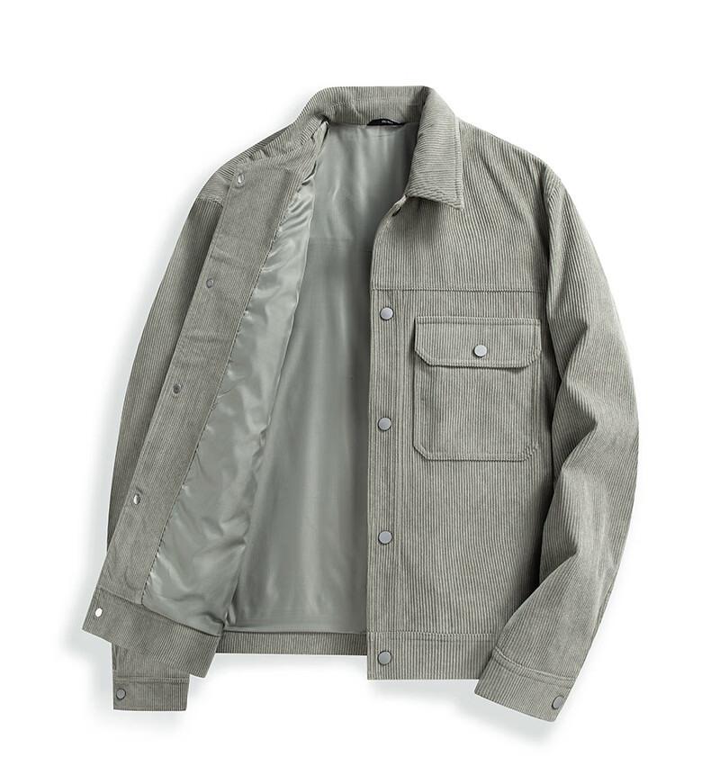 Shanshan [Corduroy] High-End Men's Casual Lapel Workwear Loose Trendy Versatile Jacket Coat for Spring and Autumn 12