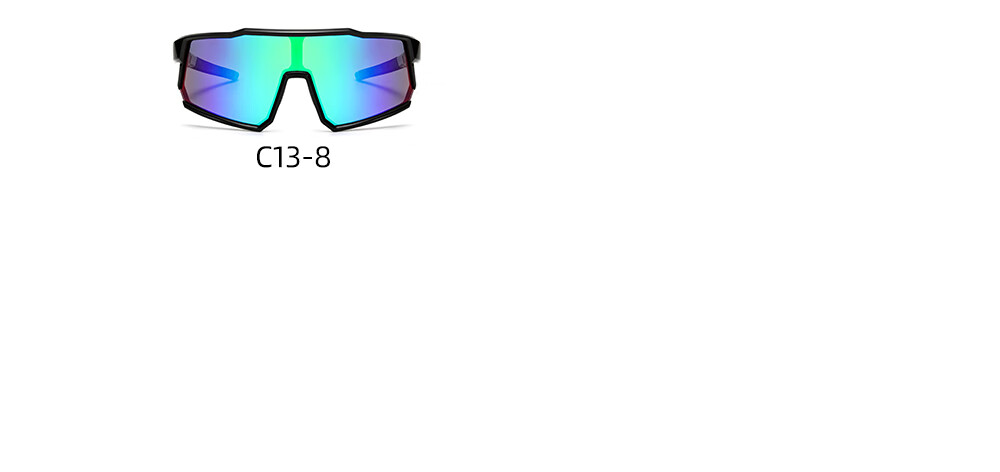 Wanpishu Children's Sports Glasses for Ages 6-12, Cycling Running Sunglasses, UV Protection, Sun Protection, Outdoor Marathon Sunglasses 48
