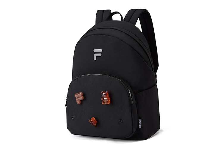 FILAFUSION FILA Trendy Women's Backpack Autumn Fun Double-Shoulder Laptop School Bag 23