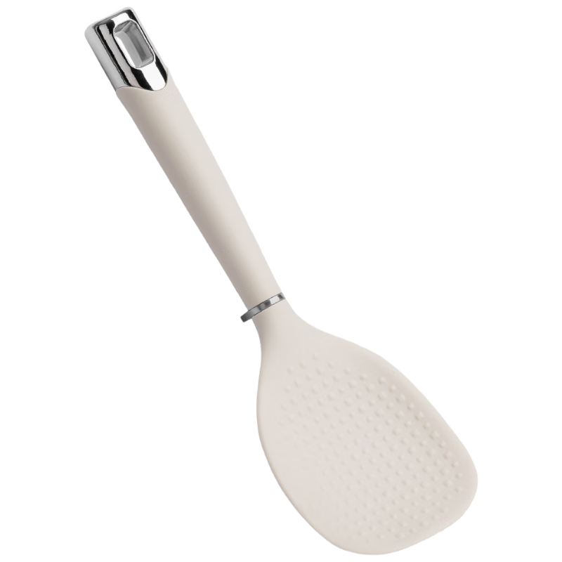 Banwu Life Silicone Rice Scoop Non-Stick Rice Paddle Food-Grade Rice Serving Spoon for Rice Cooker