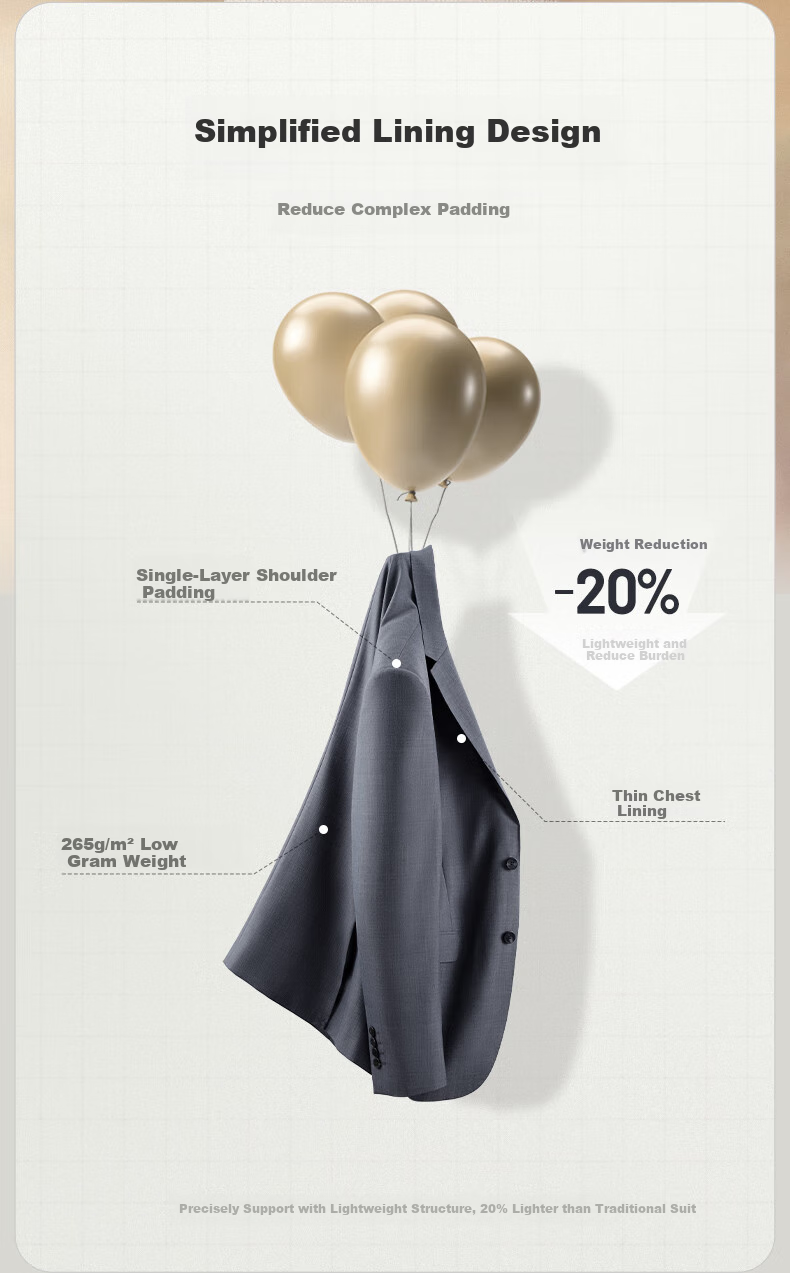 Goldlion [Ziyoux] Spring And Summer Men's Dress Pants, Machine Washable, Wool, Easy-Care Formal Trousers, Gray, Size 34 11