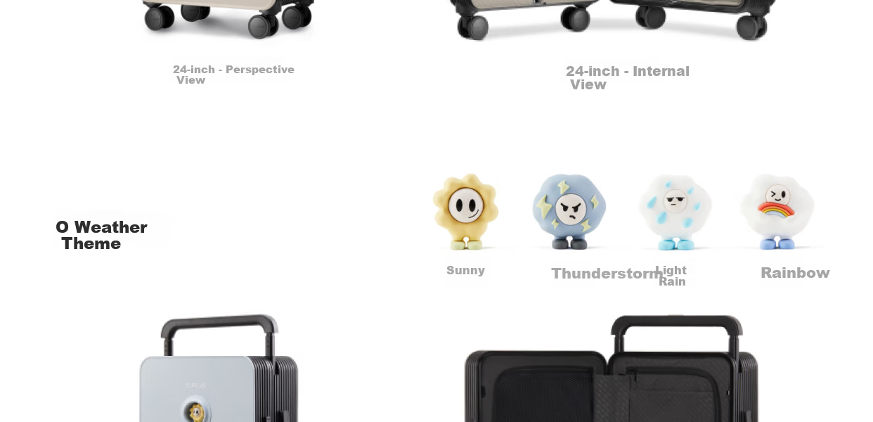 Tujia TUPLUS Limited Edition Wide Trolley Suitcase Travel Luggage, 20 Inch, Panda + Polar Bear 30