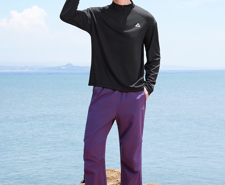 PEAK Summer Men's Water-Repellent Breathable Sports Casual Commuter Pants Sun-Protective Outdoor Paratrooper Pants Women DF361081 28