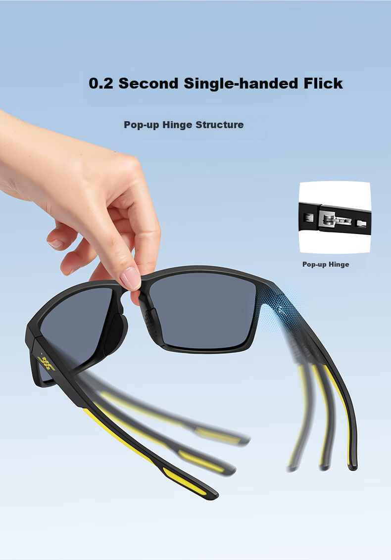 HLA Sports Sunglasses for Men And Women, Cycling Running Marathon Specialized Polarized Sunglasses, Windproof Professional Sports Sunglasses 5