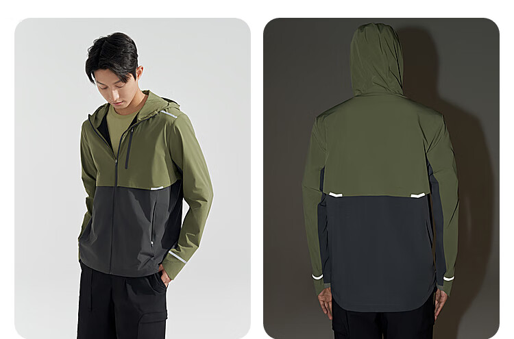 BOSIDENG Clothing, Five-Fold National Standard Sun Protection Jacket for Men And Women, Original Yarn UV-Resistant Cool Breathable Outdoor Fishing Wear Cycling Outerwear 31
