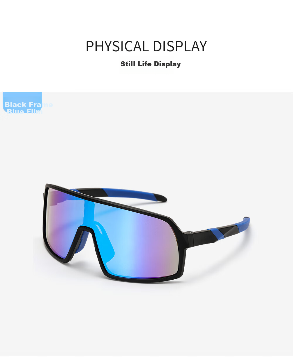Wanpishu Children's Sports Glasses for Ages 6-12, Cycling Running Sunglasses, UV Protection, Sun Protection, Outdoor Marathon Sunglasses 20