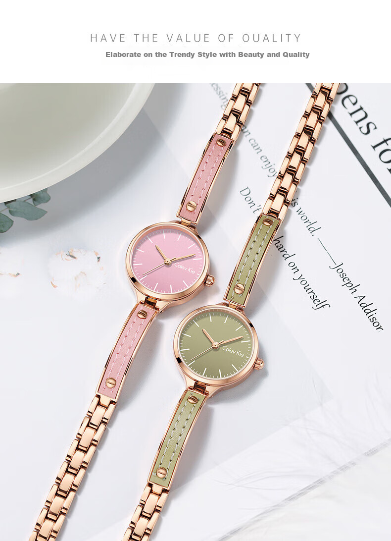 Colevkie Ladies' Watch, New Women's Brand Watch, Top Ten Light Luxury Niche High-End Birthday Gift for Wome 9