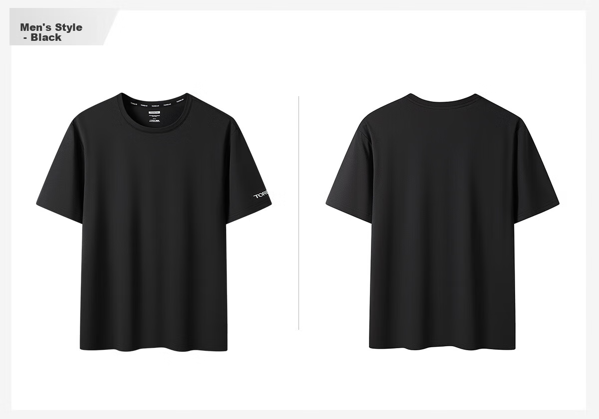 TOREAD Quick-Dry T-Shirt for Spring And Summer, Couples' Outdoor Functional Sweat-Wicking Sports Breathable Elastic Short-Sleeve TAJJCN82848 17