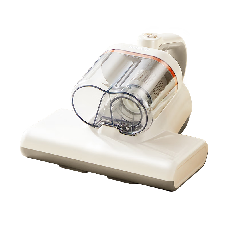 SUPOR Mite Remover, Household Bed Vacuum Cleaner with Dual Cups for Dust And Mite Separation, High-Temperature Sterilization, UV Light Mite Removal And Hair Removal All-In Machine ERC-D20C