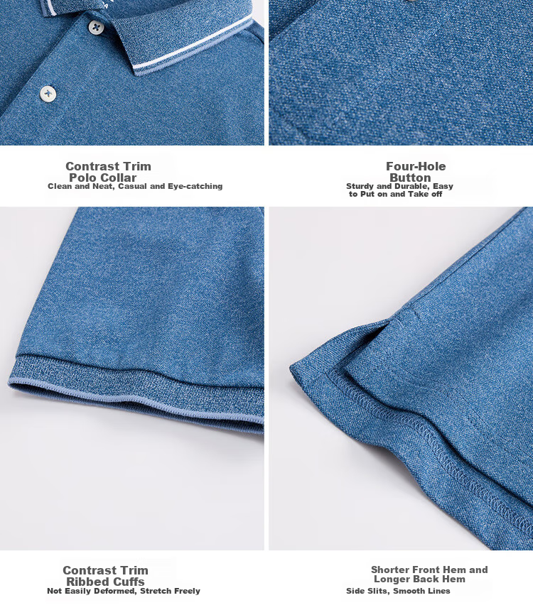 Giordano Men's Short-Sleeve Polo Shirt, Summer New Style, Elastic Lycra Cotton Contrasting Color Collar Top, Men's 01015383 19