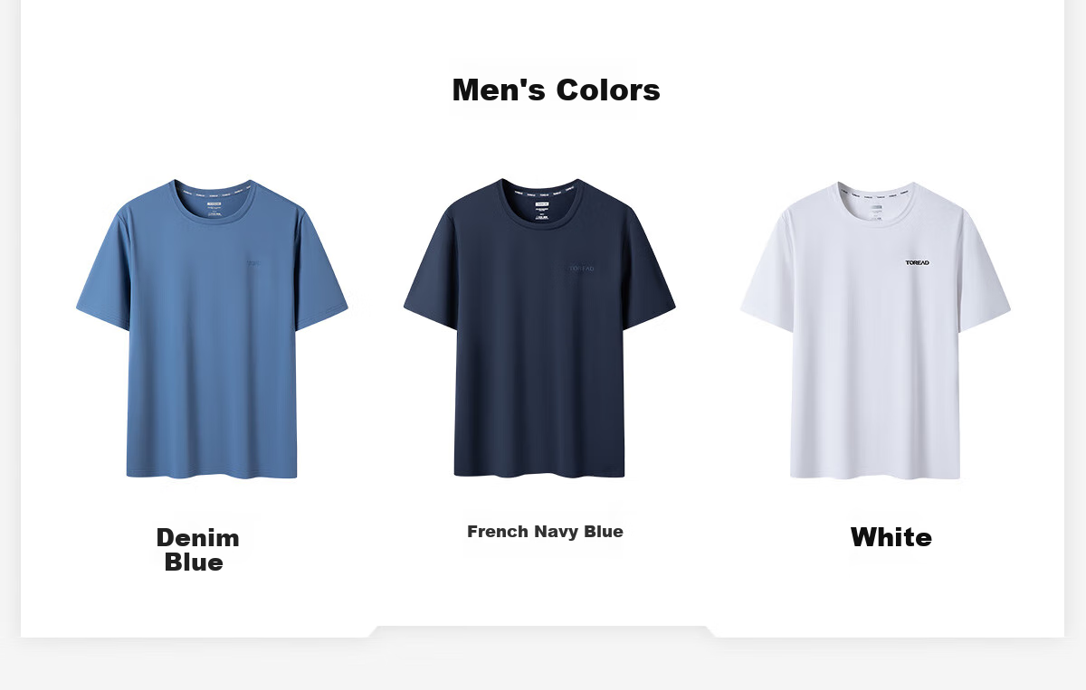 TOREAD Quick-Dry Men's T-Shirt Spring Summer Outdoor Functional Sweat-Wicking Breathable Short Sleeve Top TAJJCN81829 6