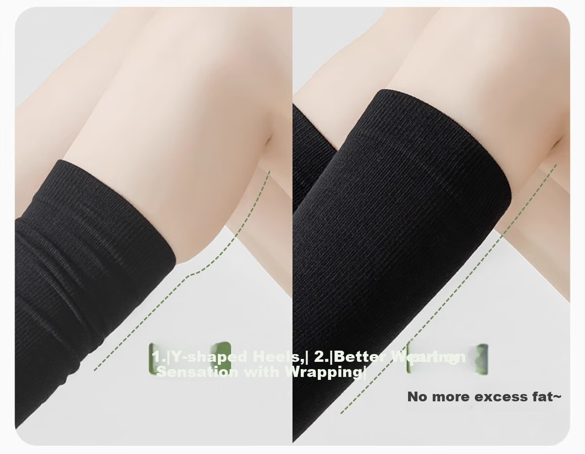 Shiwaji High-Pressure Calf Socks for Women, Spring And Summer Strong Compression JK Socks, Over-Knee Socks, Spring And Autumn Black Thigh-High Socks 7