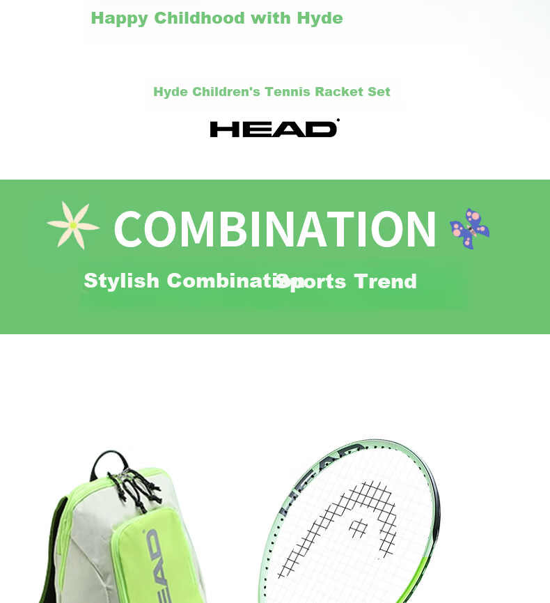 HEAD Tennis Racket for Children And Teenagers, Beginner-Specific 21-Inch Tennis Racket 2
