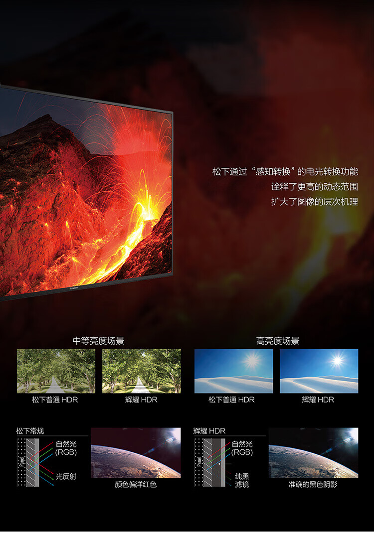 松下 FX520C 65英寸 4K超清 智能液晶电视机 无开机广告 图13