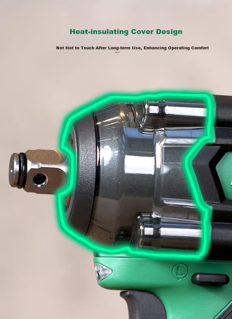 HiKOKI 18V Brushless Lithium-Ion Rechargeable High-Torque Impact Wrench WR18DJ Socket Impact Driver 5.0Ah Single Battery Versio 10