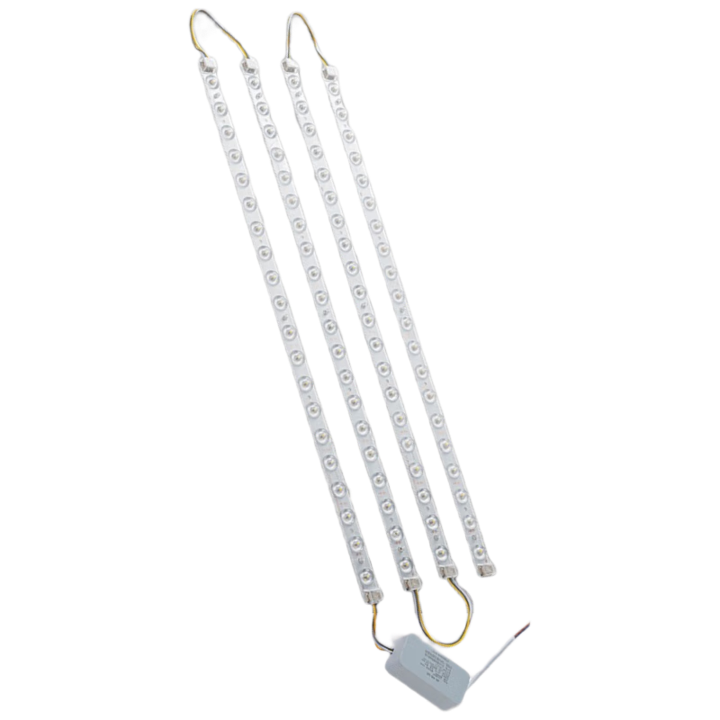 Pinjian LED Replacement Light Strip Super Bright Lamp Bead Module Strip SMD Retrofit Light Panel Living Room Ceiling Light Core Plate One-to-Three 40cm 30W White Light Next Day Delivery