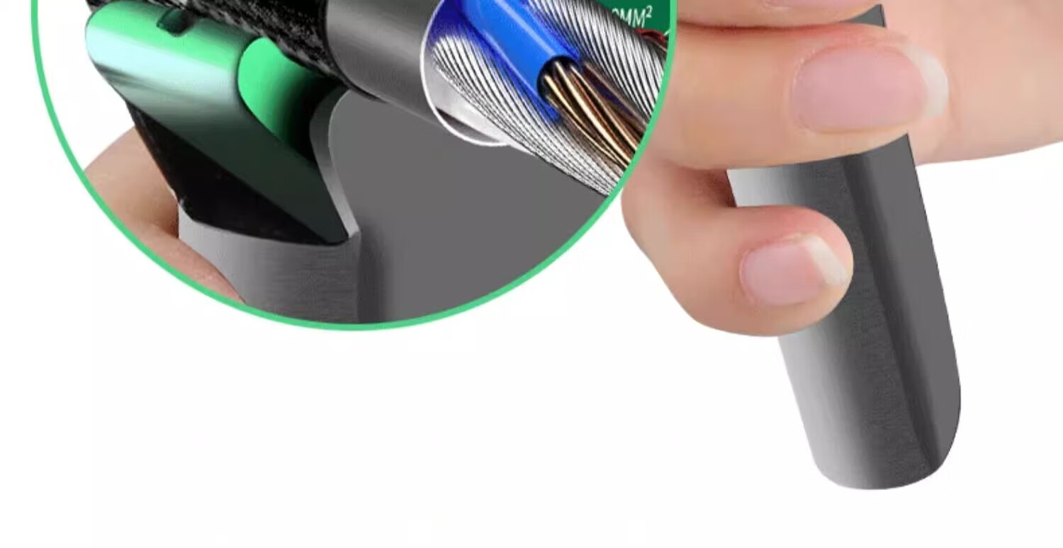GREENER Wire Stripping Pliers, Professional Electrician Tool, Multi-Functional Duck-Billed Wire Stripper for Home Use, Eagle Beak Cable Puller, Electric Pe 7