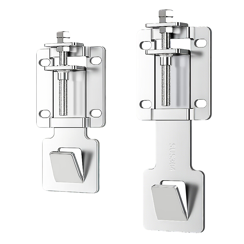 Geer Range Hood Lifting Bracket Hook 7-Shaped T-Type Side Suction Universal Thickened Adjustable Hanging Plate Floating Hanging Piece Accessory for Top Suction Telescopic Range Hood