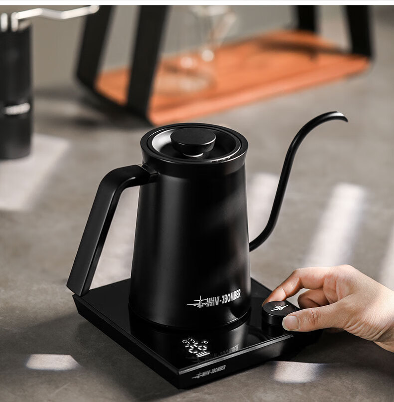 MHW-3BOMBER Assassination Bomber Temperature-Controlled Pour-Over Kettle, Electric Heating Pour-Over Flow Control Smart Coffee Kettle, Home Electric Water-Heated Tea Maker 47