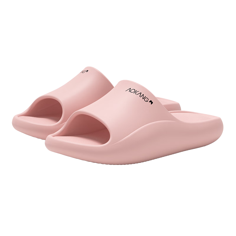 Aokang Slippers for Men, Summer Non-Slip Antibacterial Bathroom Shower EVA Deodorizing Stepping-In Couple Sandals for Women, Outdoor Wear