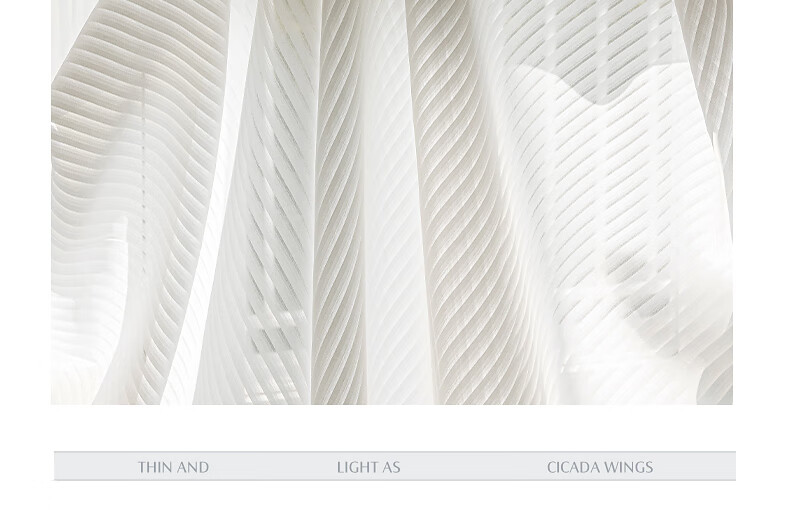 Shuixingjiafang Venetian Blinds, Light-Transmitting But Not See-Through, for Living Room And Balcony, Window Sheer Curtains, Hook Style, 250cm Wide × 200cm High (Single Panel) 7