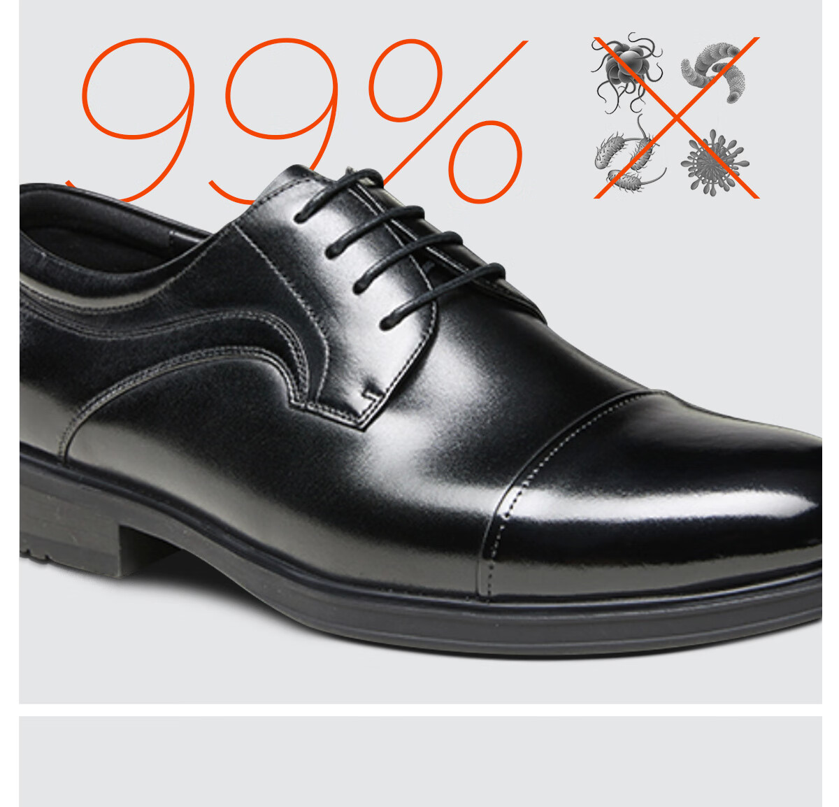 Banxi Business Leather Shoes, Formal Shoes, Three-Piece Toe, Black Single Layer, Size 40 (250mm) 2
