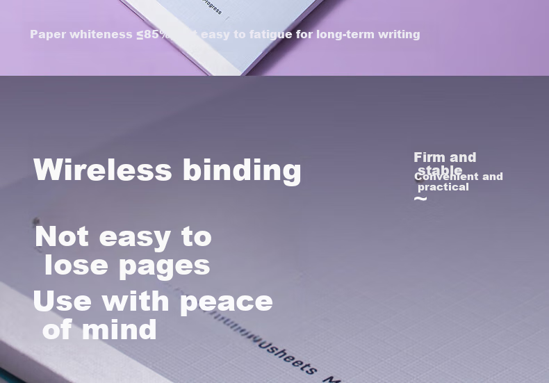 Deli Scented Notebook, Student Soft Copybook, B5/40 Sheets, Wirebound Notebook, WB540-Q Mitravel Series, Random Style 5