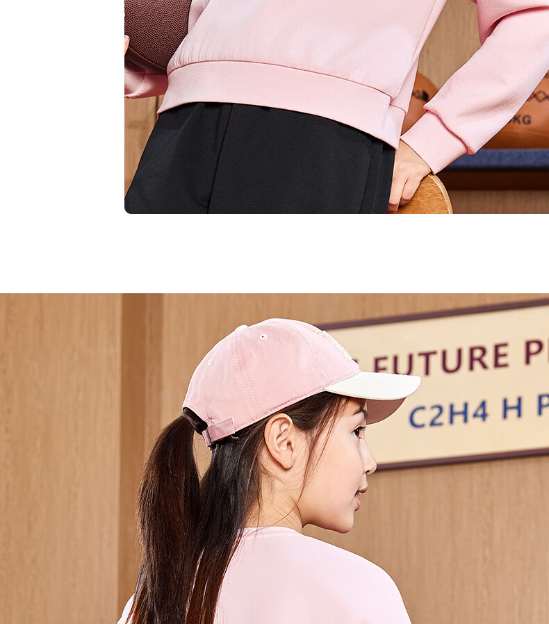 361° Children's Clothing, Kids' Sweatshirt, Fall 2025, for Older Girls, Retro College Style Trendy Short Top, Pink, Size 165 5