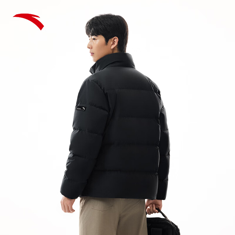 ANTA Z Brother Style Bread Down Jacket Short Sports Down Jacket Men's Winter Windproof Warm Stand Collar Coat