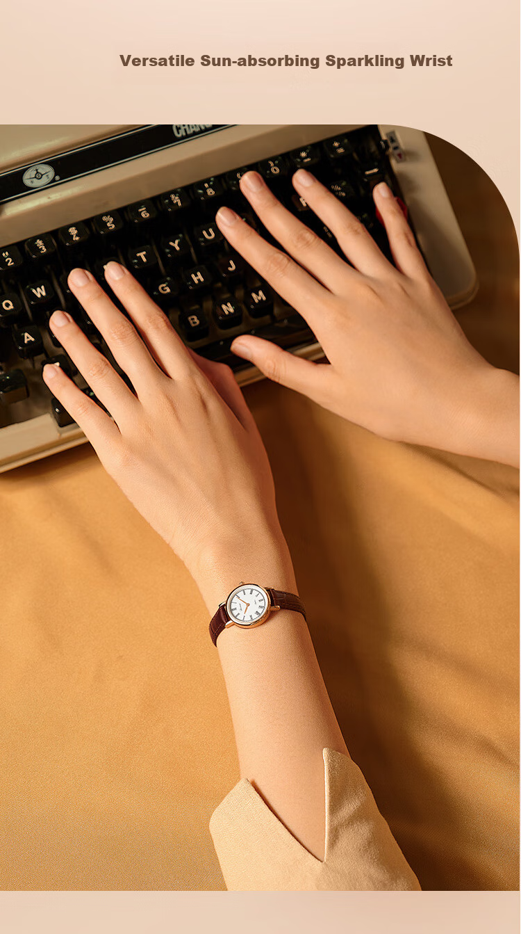 ROSSINI Women's Quartz Watch, Ladies' Watch, Retro Simple Student Wristwatch, Chinese Brand Women's Watch 5