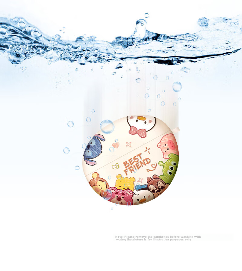 Yingkaida Huawei FreeClip2 Case [Crayon Shin-chan Blue] 2nd Gen Ear Clip Bluetooth Wireless Earphone Full Coverage Anti-Slip Drop-Proof Creative Cartoon Soft Case 6
