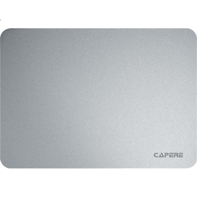 Игровой алюминиевый коврик для мыши CAPERE, водонепроницаемый, гладкий и износостойкий, противоскользящий, малый размер 350x250x4 мм