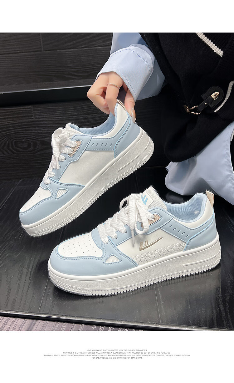 Huili Women's Shoes, 2026 Summer New Fashion Breathable Sneakers, Classic Versatile Breathable Shoes for Women, White And Black, Size 38 15