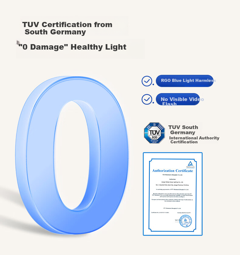 Midea LED Ceiling Light for Living Room, Dining Room, Bedroom, Smart Control Eye Protection Full Spectrum Aurora S1 Square Light with Installation Included 4