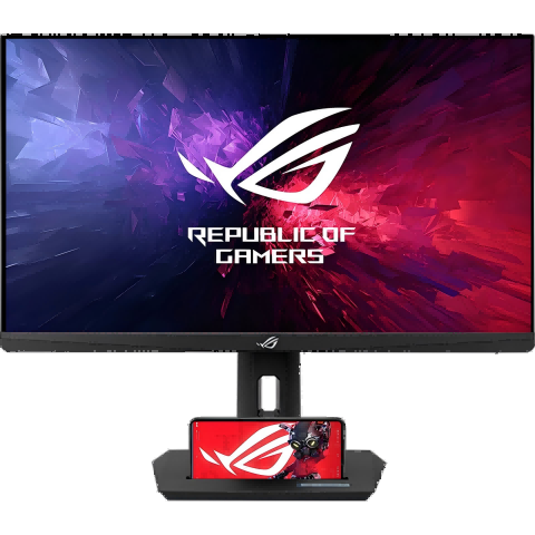 ASUS ROG XG32UCG 32-Inch Monitor, 4K Gaming Display, Dual-Mode 1K 320Hz, HDR400, HDMI2.1, 0.3ms Response Time, G-Sync