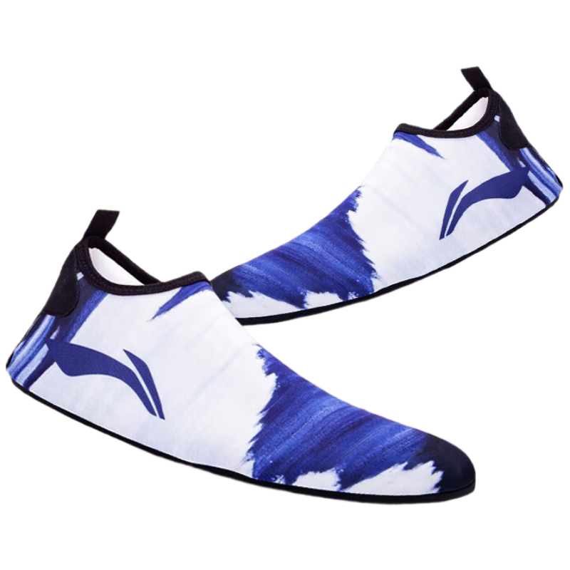 Li-Ning Beach Shoes Unisex Swimming Rafting Anti-Slip Cut-Resistant Skin-Friendly Water Park Sea Hunting Snorkeling Breathable Durable Water Shoes