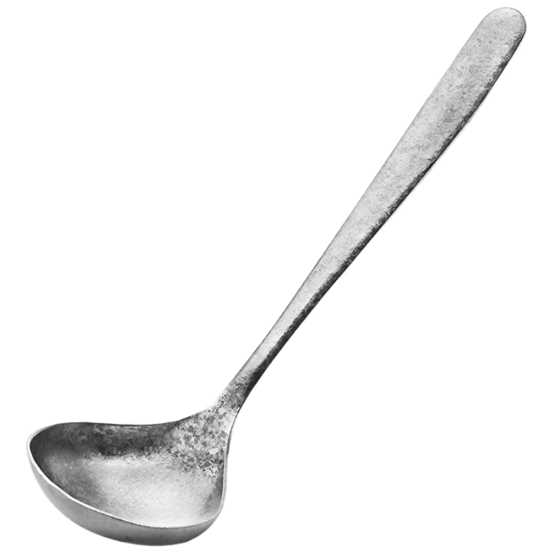 MAXCOOK Pure Titanium Soup Ladle Thickened Serving Spoon Hot Pot Spoon Cooking Spoon Porridge Spoon Rice Spoon MCCU7848