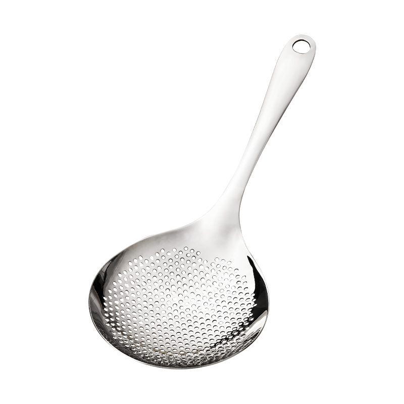 Newair 316L Stainless Steel Sichuan Pepper Strainer Skimmer for Kitchen Use, Noodle And Dumpling Scoop, Filter Colander, Draining Oil Frying Ladle