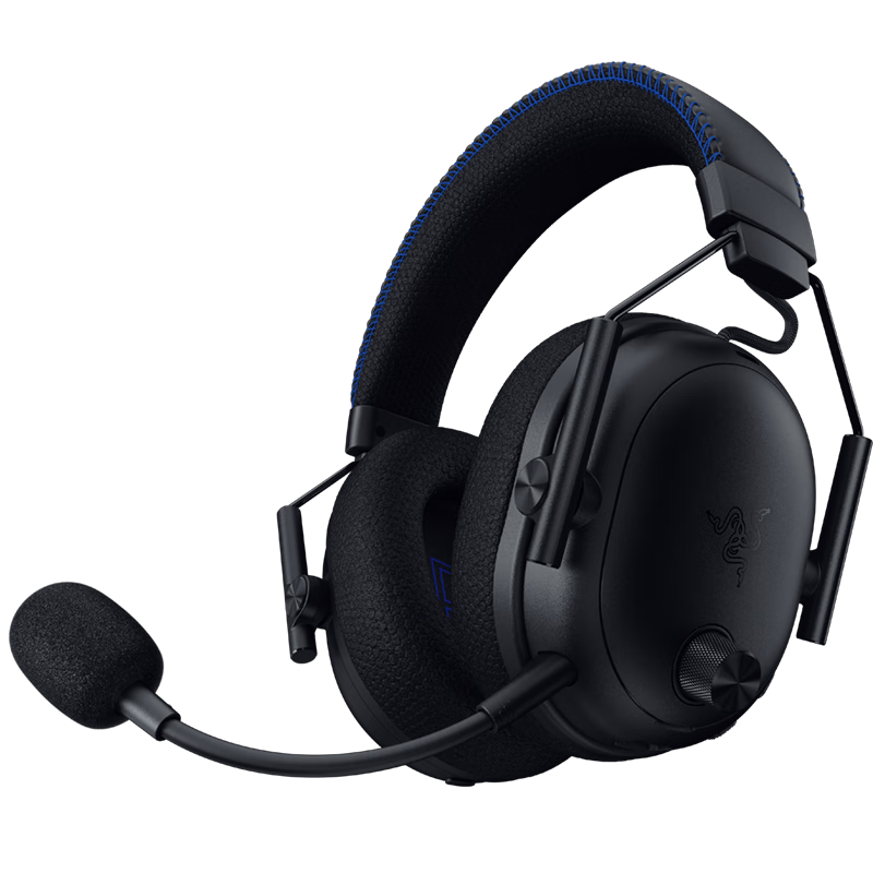 Razer BlackShark V3 Pro Wireless Gaming Headset Active Noise Cancelling Four-Mode THX TriForce EQ CSGO PUBG Black Blue