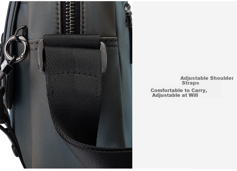 Xinxiuli Men's Boyfriend Bag, Shoulder Crossbody Bag, Casual Bag, Travel Bag, LUCIA Fashion Trendy Men's TM7*04014 12