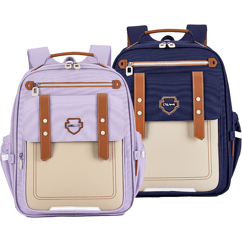 KALA·Y Cloud Backpack for Primary School Students Grades 1-3 Lightweight 6-Dimensional Anti-Fall Spine-Protecting Ultra-Light Children's Backpack for Boys And Girls