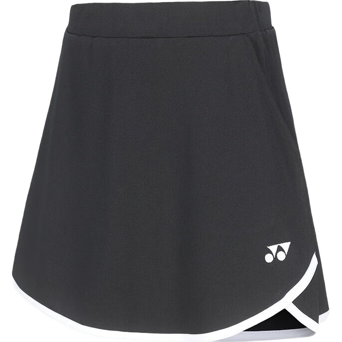 Женская юбка для бадминтона YONEX 220184BCR, черная, размер O