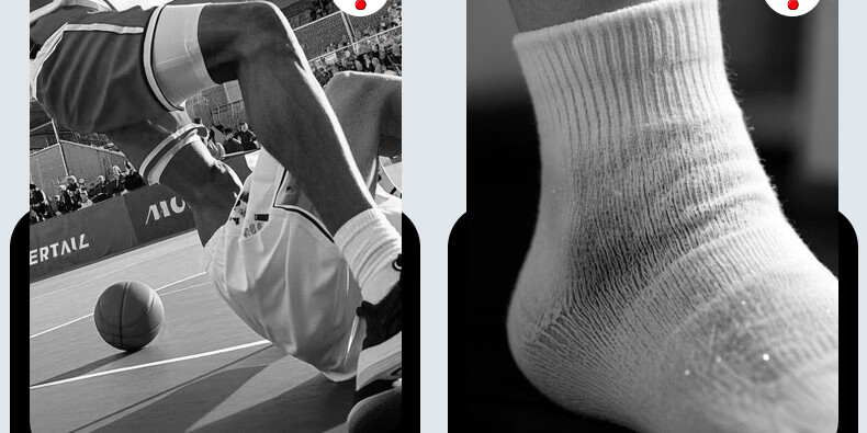 Under Armour Socks [3 Pairs] Running Basketball Badminton Marathon Low-Cut Non-Slip Cotton Socks Black L 2
