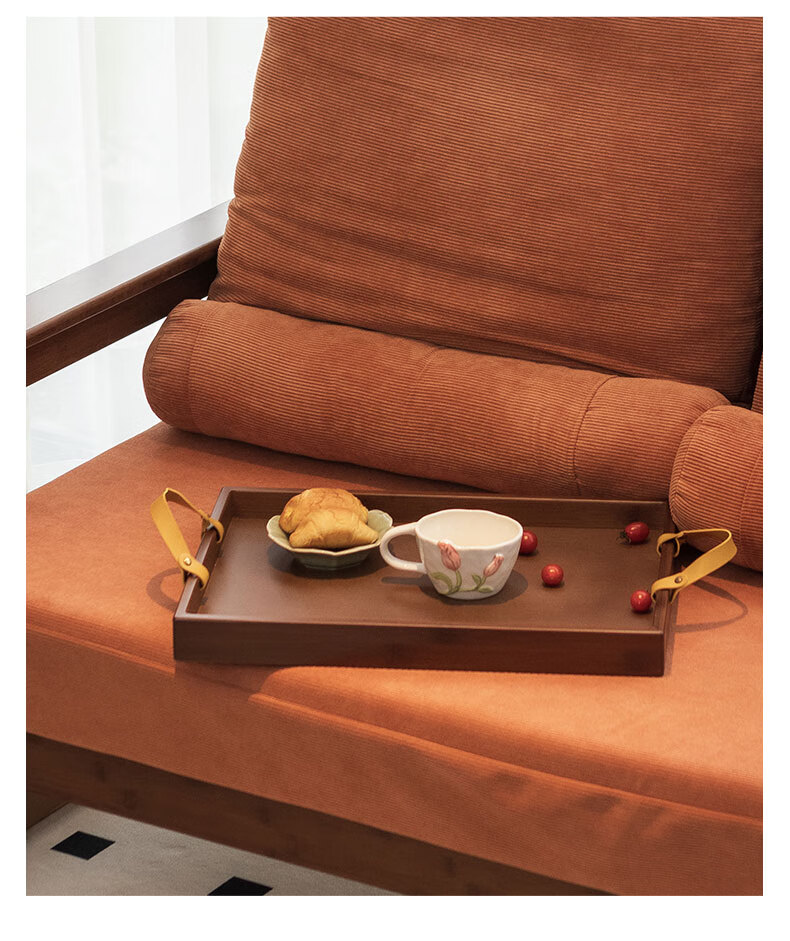 DuLu Foldable Small Coffee Table for Home, Sofa Side Table with Tray, Portable Tea Table, Outdoor Small Side Table 6
