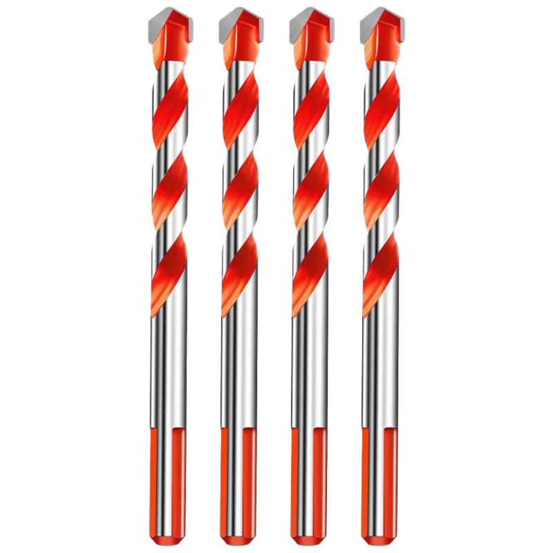 Yanran Triangle King Drill Set High Hardness Tile Drill Bits [4mm] 6 Pieces