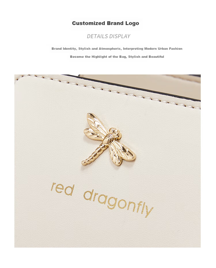 RED DRAGONFLY 2026 New Women's Handbag, Cowhide Crossbody Bag for Mothers, Birthday Gift Box for Mom 6